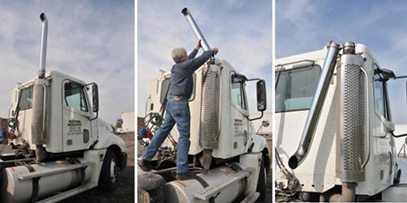 Adding a stack breaker to an 18 wheeler